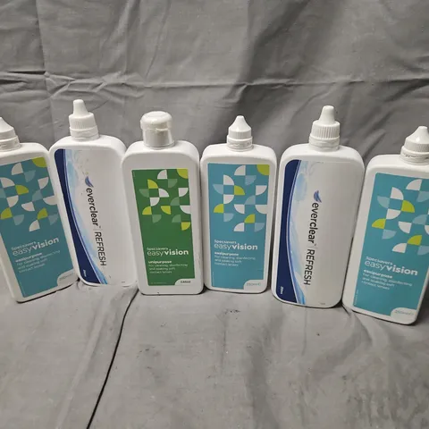 APPROXIMATELY 20 ASSORTED CONTACT LENS SOLUTIONS TO INCLUDE SPECSAVERS EASYVISION, EVERCLEAR REFRESH, ETC - COLLECTION ONLY