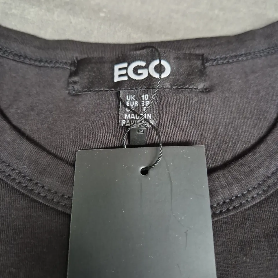 EGO Black T-Shirt 