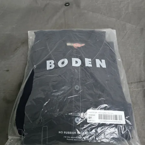 BODEN ANITA LONG SLEEVE SHIRT DRESS – NAVY, UK 10R