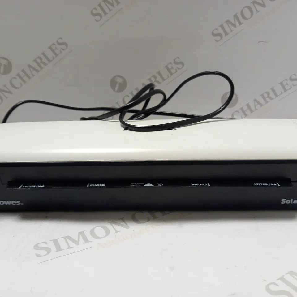 FELLOWES SOLA A4 LAMINATOR MACHINE