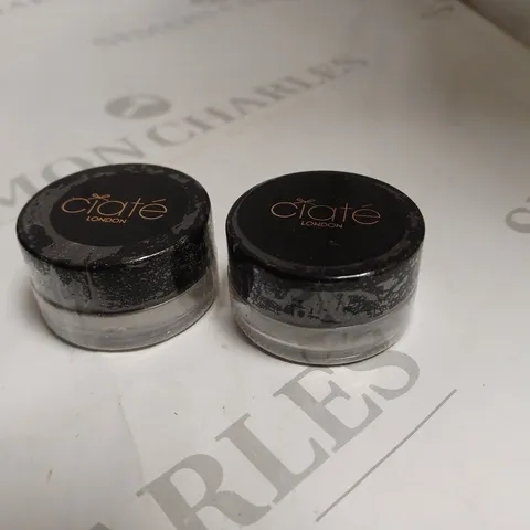 SET OF 2 CIATE LONDON METALLIC GLITTER EYESHADOW MOONSHINE