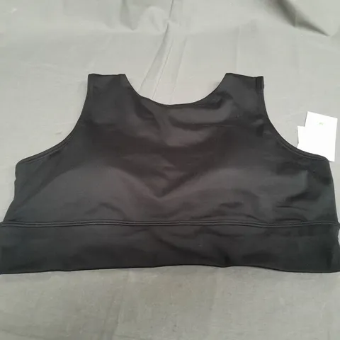 GILLY HICKS BLACK ACTIVE SPORTS TOP - LARGE