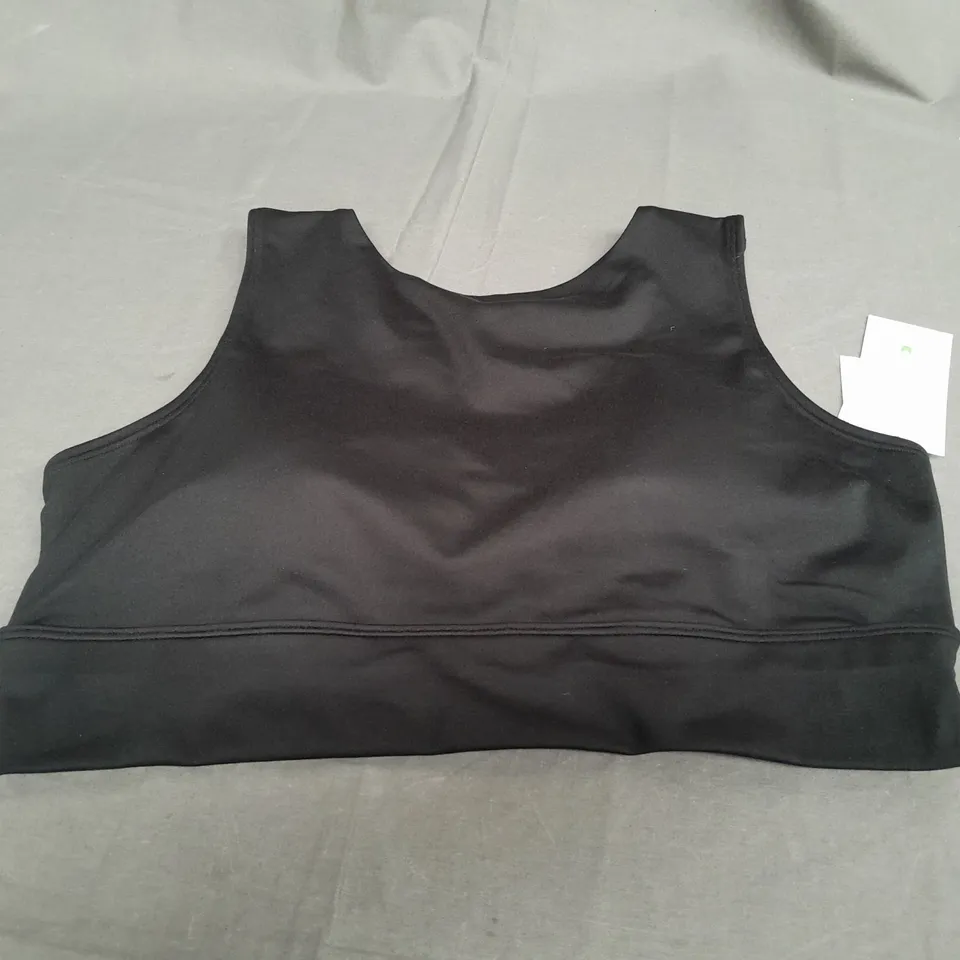 GILLY HICKS BLACK ACTIVE SPORTS TOP - LARGE