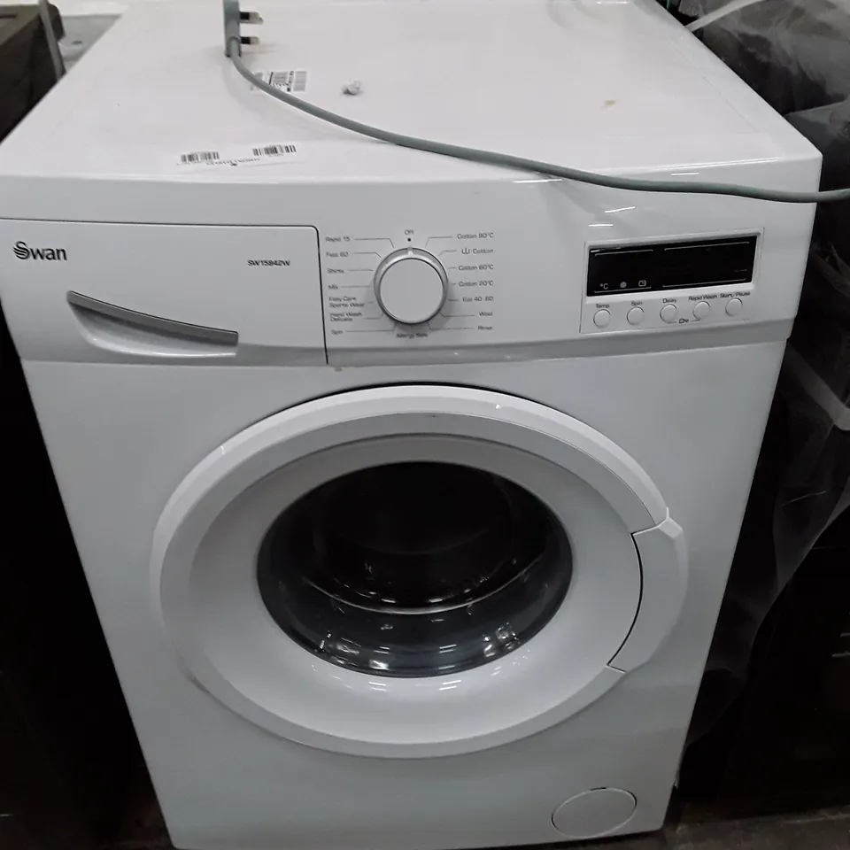 SWAN WHITE 9KG WASHING MACHINE SW15842W