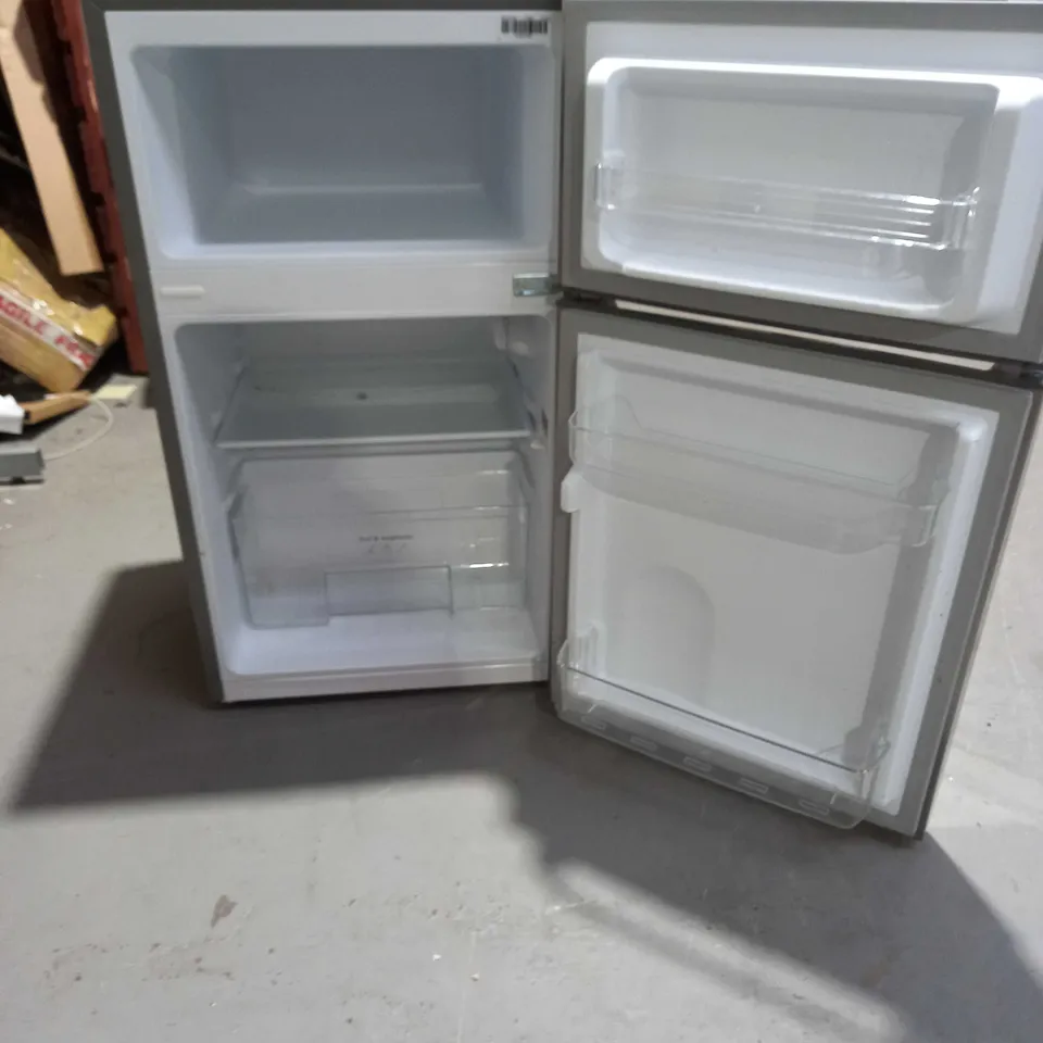 RUSSELL HOBBS RHUCFF50SS STAINLESS STEEL EFFECT UNDER COUNTER FREESTANDING FRIDGE FREEZER
