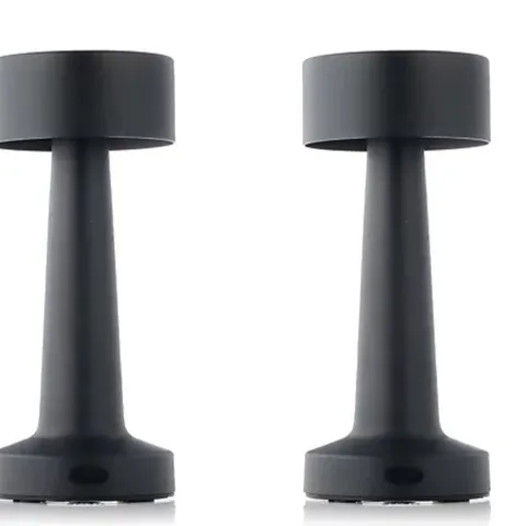 BOXED FLOURISH PACK OF 2 METAL TOUCH TABLE LAMP SFIXX