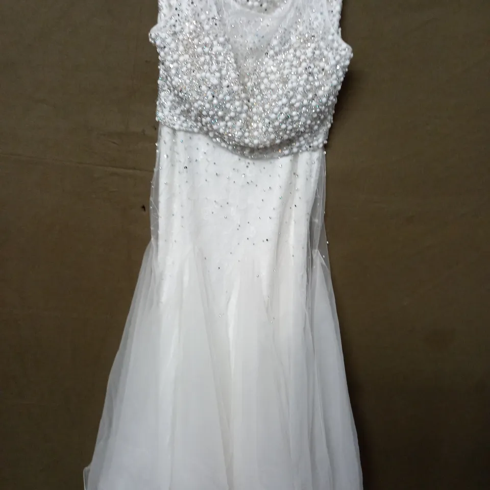 BLUSH EMBELLISHED OCCASIONAL DRESS - 6