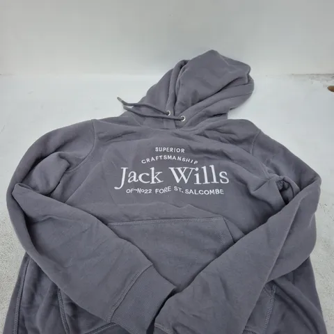 JACK WILLS HOODIE – GREY – UK 10 