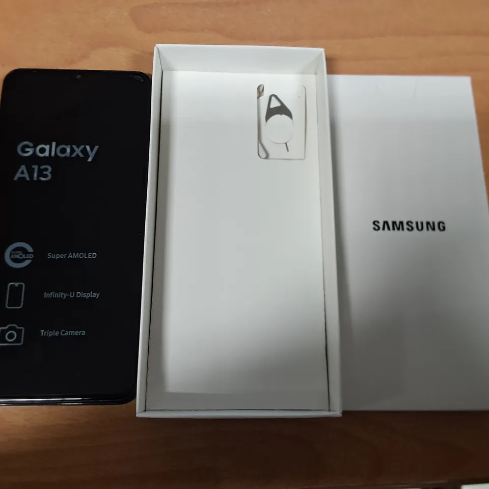 BOXED SAMSUNG GALAXY A13 64GB IN BLACK - SM-A137F