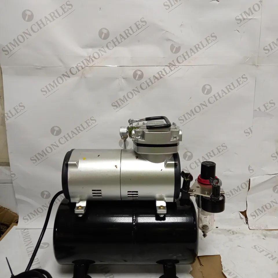 FENGDA AIRBRUSH MINI COMPRESSOR FD-186 WITH POWERFUL CONSTANT WORKING PRESSURE/STRONG AIRFLOW/3L AIR TANK