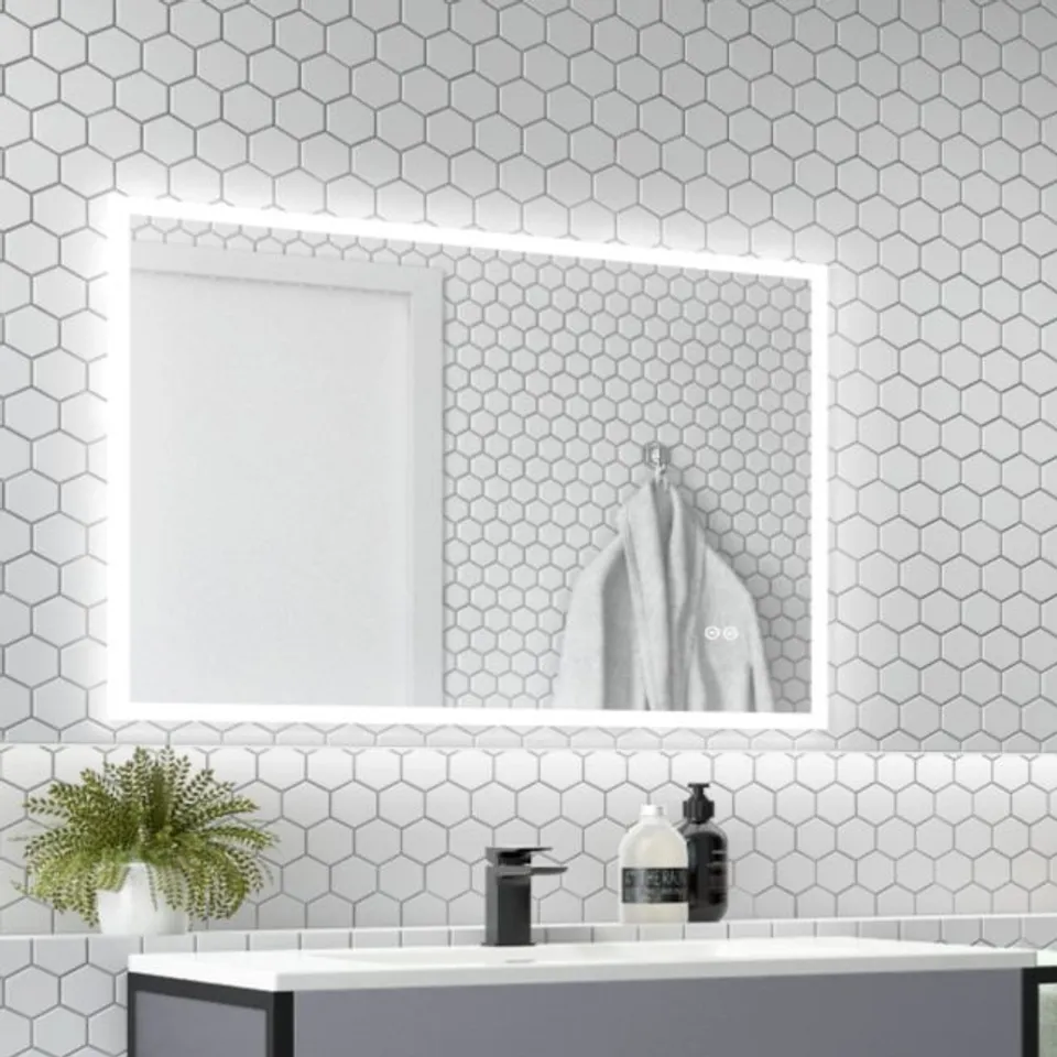 BOXED DEVINE'S BLUETOOTH 500MM X 700MM ILLUMINATED MIRROR