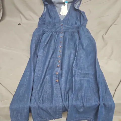 NOBODY'S CHILD DENIM DRESS – PETITE, UK 16 (EU 44, USA 12) – GIRLS' CLOTHING