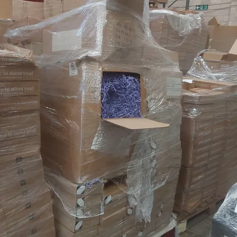 PALLET CONTAINING A VERY LARGE QUANTITY OF ASSORTED BEAUTY RELATED PRODUCTS INCLUDING: MERMAID EGG CLEANSERS, BIRCHBOX BEAUTY SETS ECT