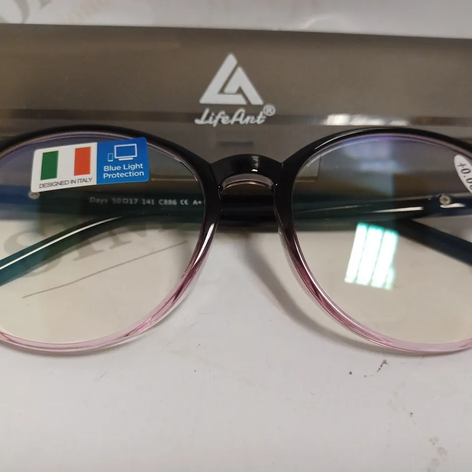 LIFEART PURPLE FASHION GLASSES