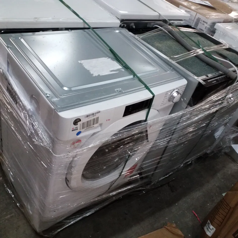 PALLET OF APPROXIMATELY 4 UNPROCESSED RAW RETURN WHITE GOODS TO INCLUDE;