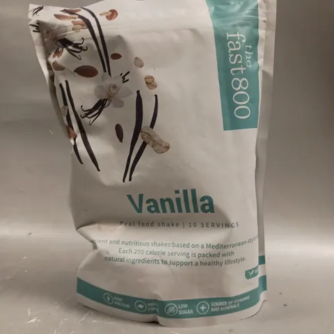 SEALED THE FAST 800 REAL FOOD SHAKE - VANILLA - 500G