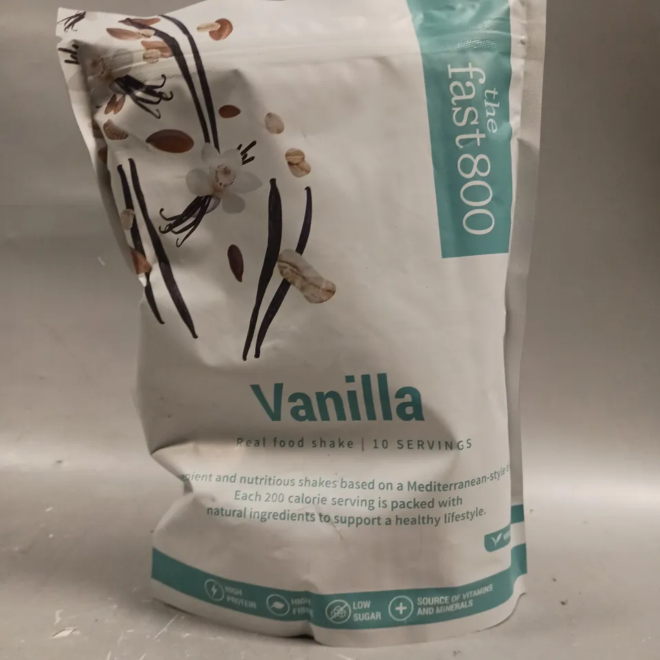 SEALED THE FAST 800 REAL FOOD SHAKE - VANILLA - 500G