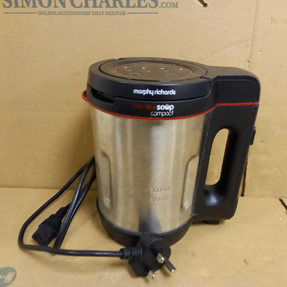 MORPHY RICHARDS SAUTE AND SOUP COMPACT