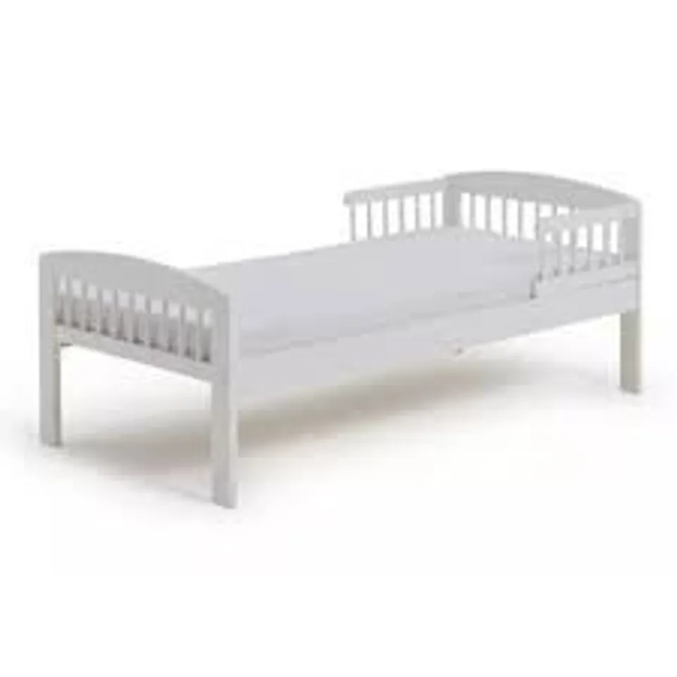 BOXED JESSE TODDLER BED FRAME - WHITE