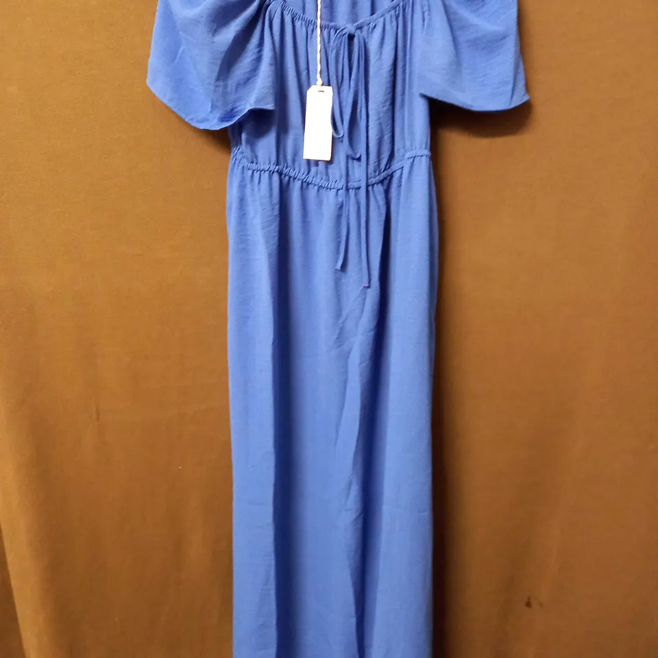 MAISON DE NIMES GYPSEY DRESS IN COBALT - SMALL