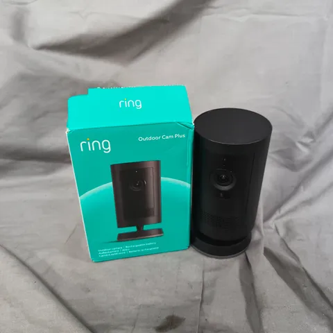 RING OUTDOOR CAM PLUS SECURITY CAMERA – BOXED