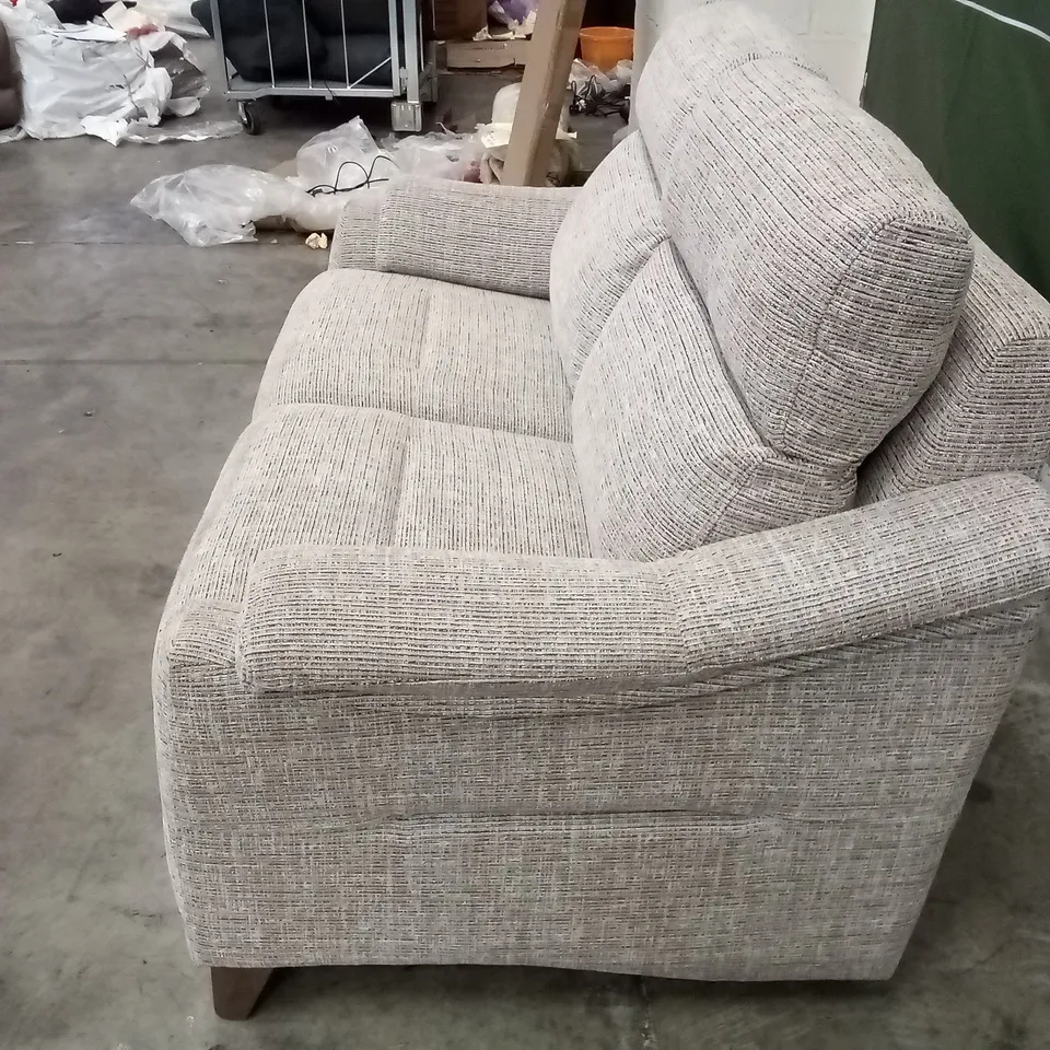 DESIGNER G PLAN HURST SMALL SOFA - MOORE AUTUMN FABRIC 