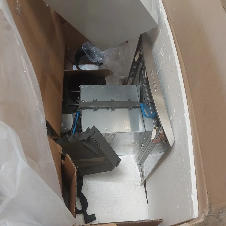 BOXED HOTPOINT PHGC9.5FABX COOKER HOOD