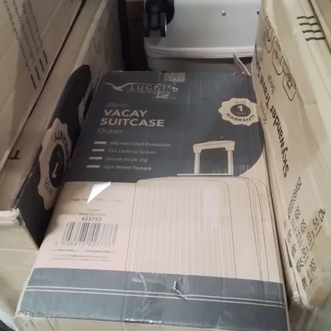 BOXED LUGG 20INCH VACAY SUITCASE OCEAN