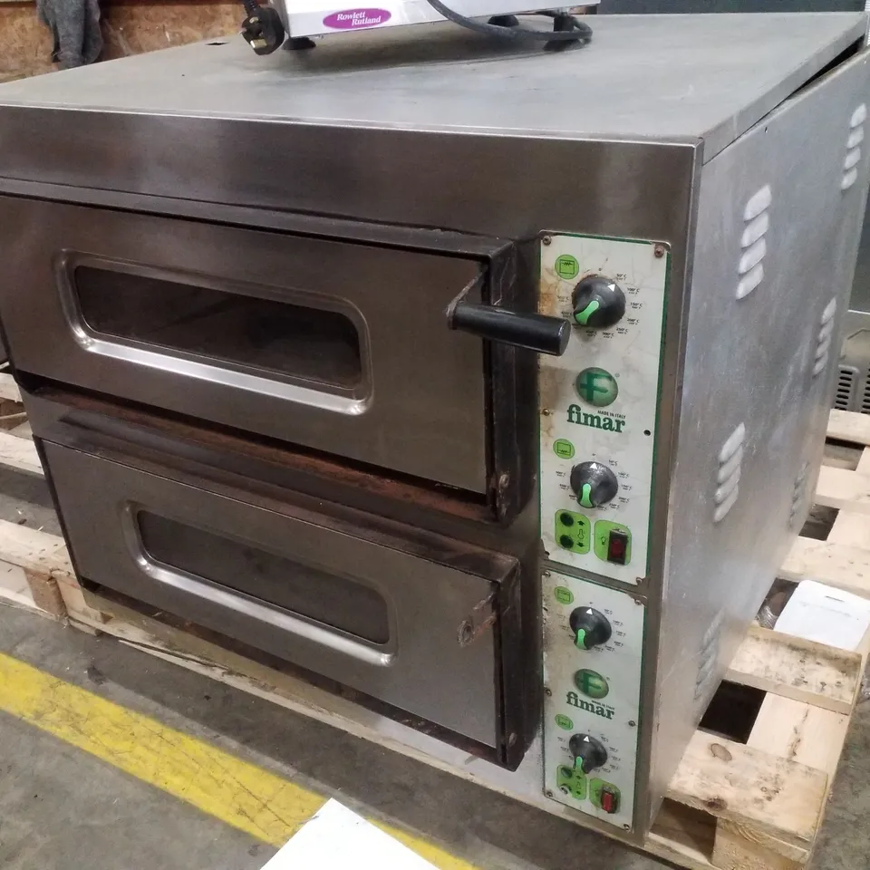 FIMAR ELECTRIC DOUBLE-STACKED PIZZA OVEN