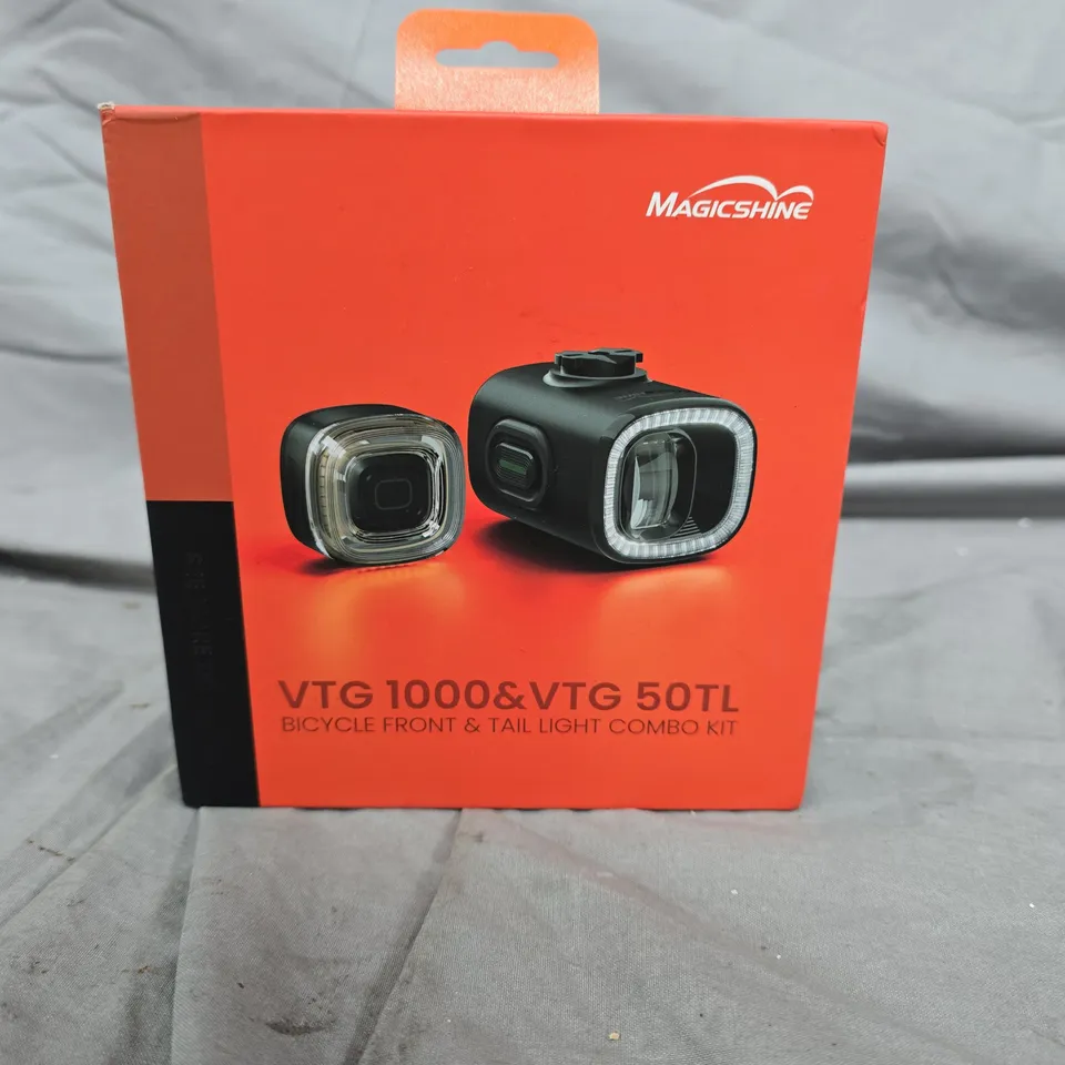 MagicShine VTG 1000S & VTG 50TL Bicycle Front & Tail Light Combo Kit – Boxed