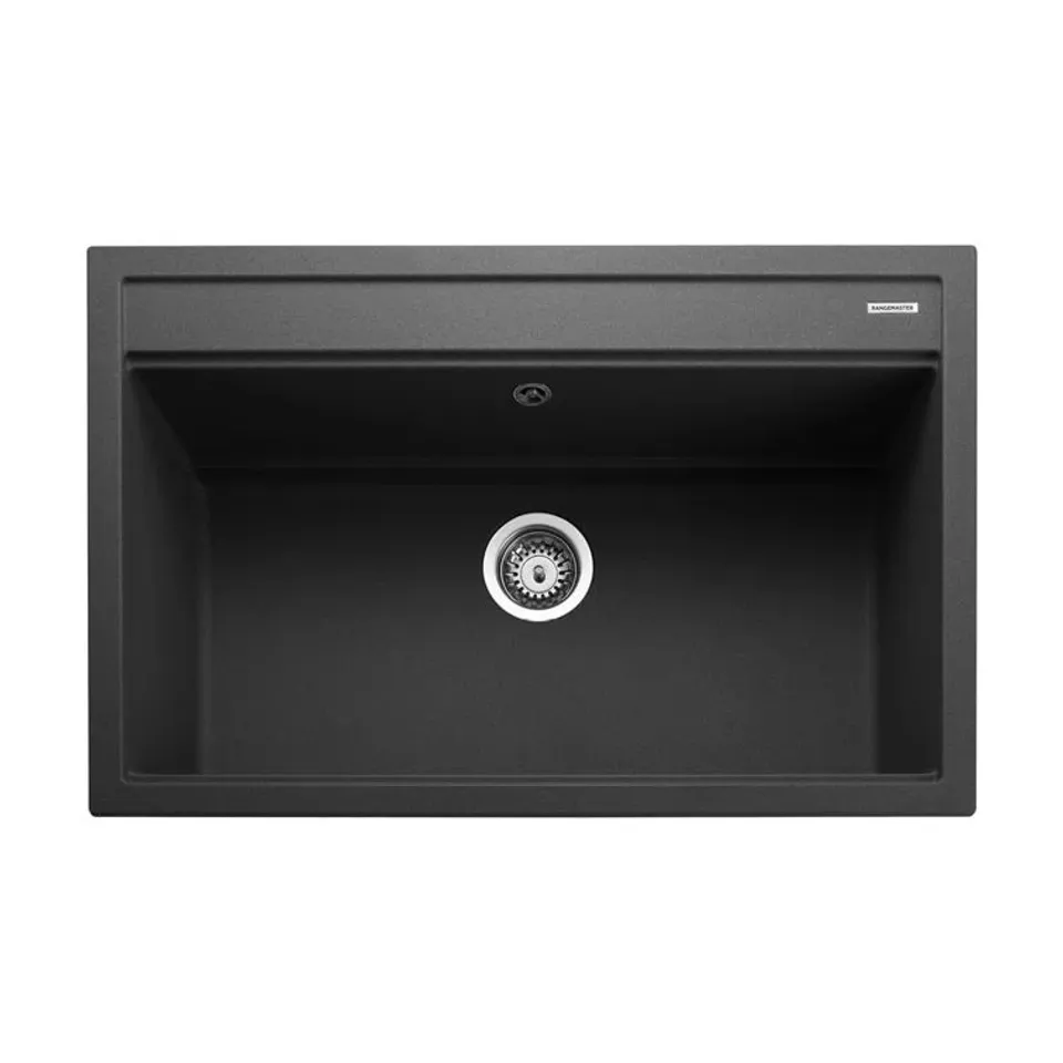 BOXED PRATO 790-510 1.0B INC. WASTE SINK - CHARCOAL (1 BOX)