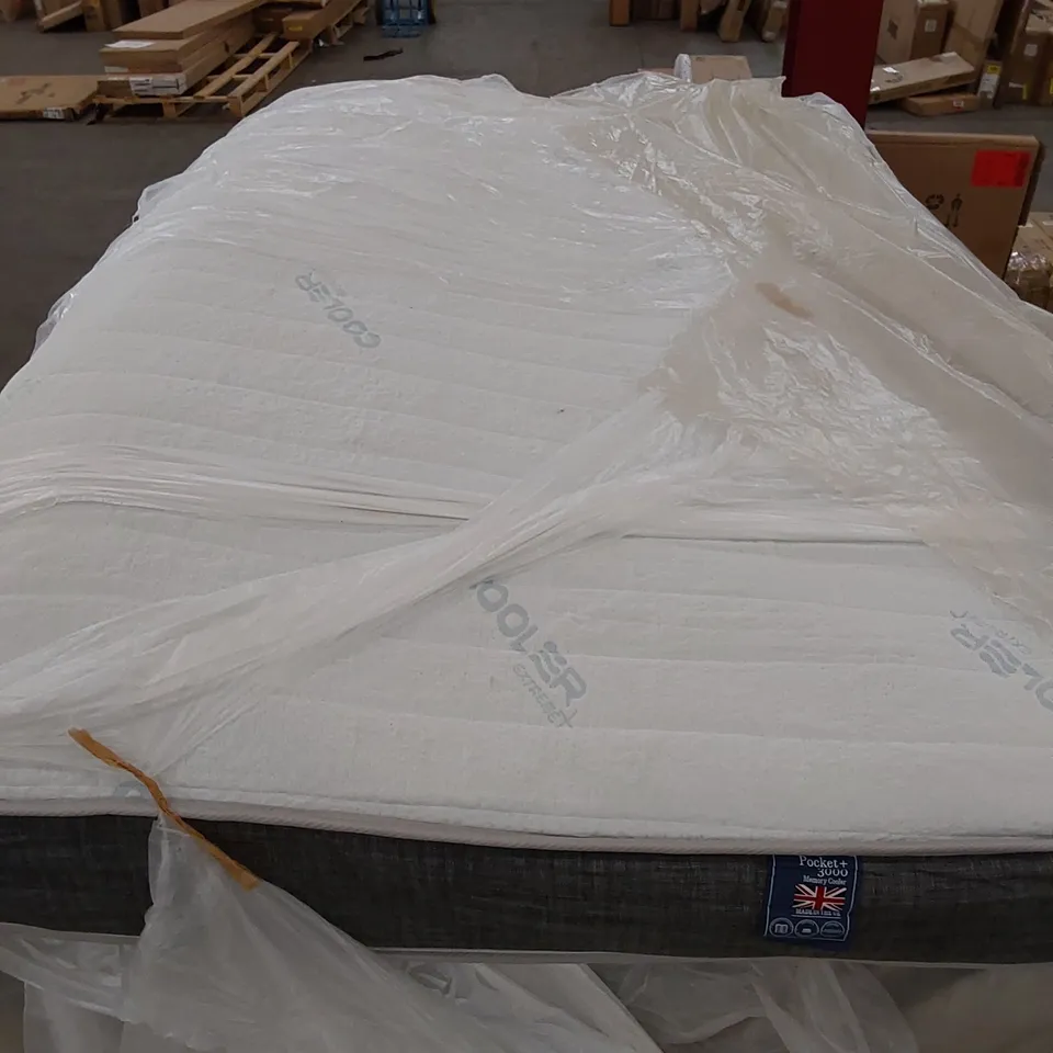 MEMORY COOLER POCKET+ 3000 SMALL DOUBLE SIZED MATTRESS 