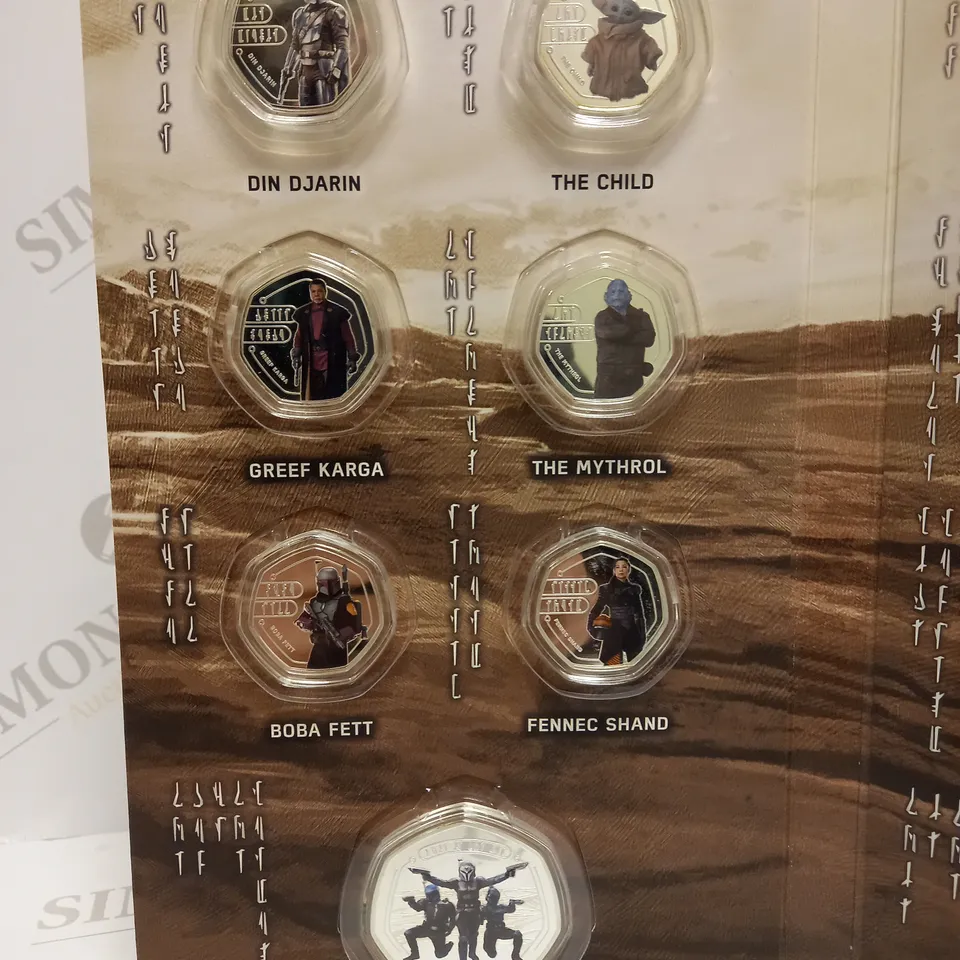 STARWARS THE MANDALORIAN OFFICIAL COLLECTORS COIN PACK 