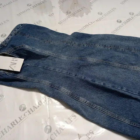 ZARA DENIM DRESS - UK XS