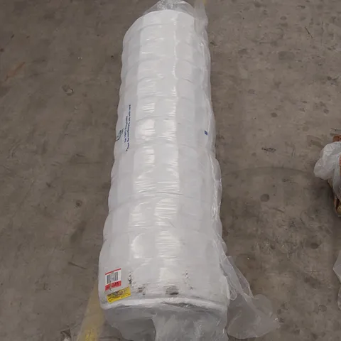 QUALITY BAGGED AND ROLLED 4'6" DOUBLE SIZE ADAMINE SERENITY COIL SPRING MATTRESS