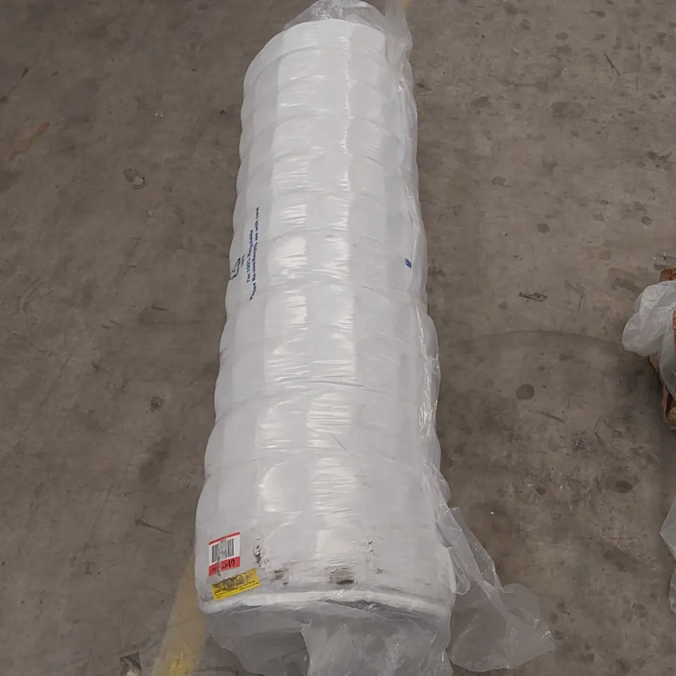 QUALITY BAGGED AND ROLLED 4'6" DOUBLE SIZE ADAMINE SERENITY COIL SPRING MATTRESS