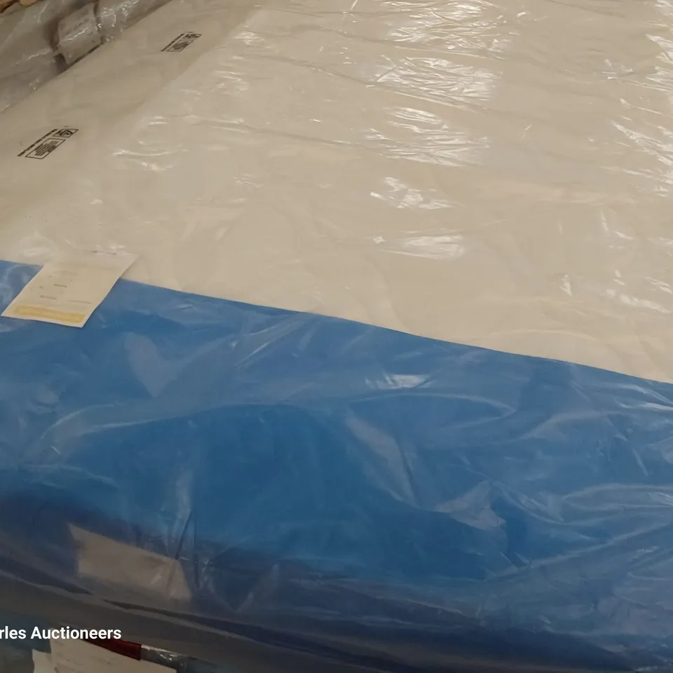 QUALITY BAGGED AIRSPRUNG ELANOR 4'6" DOUBLE 1200 POCKET COMFORT MATTRESS