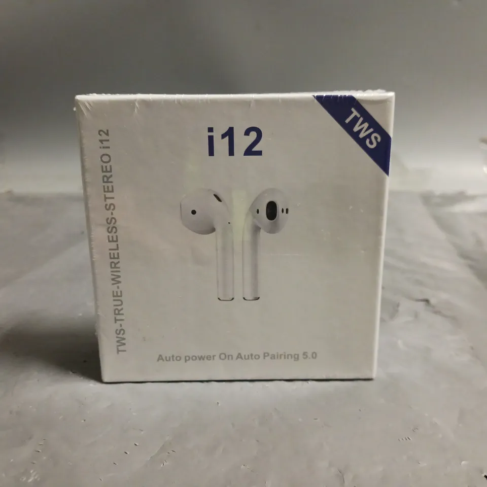 SEALED I12 TRUE WIRELESS EARBUDS