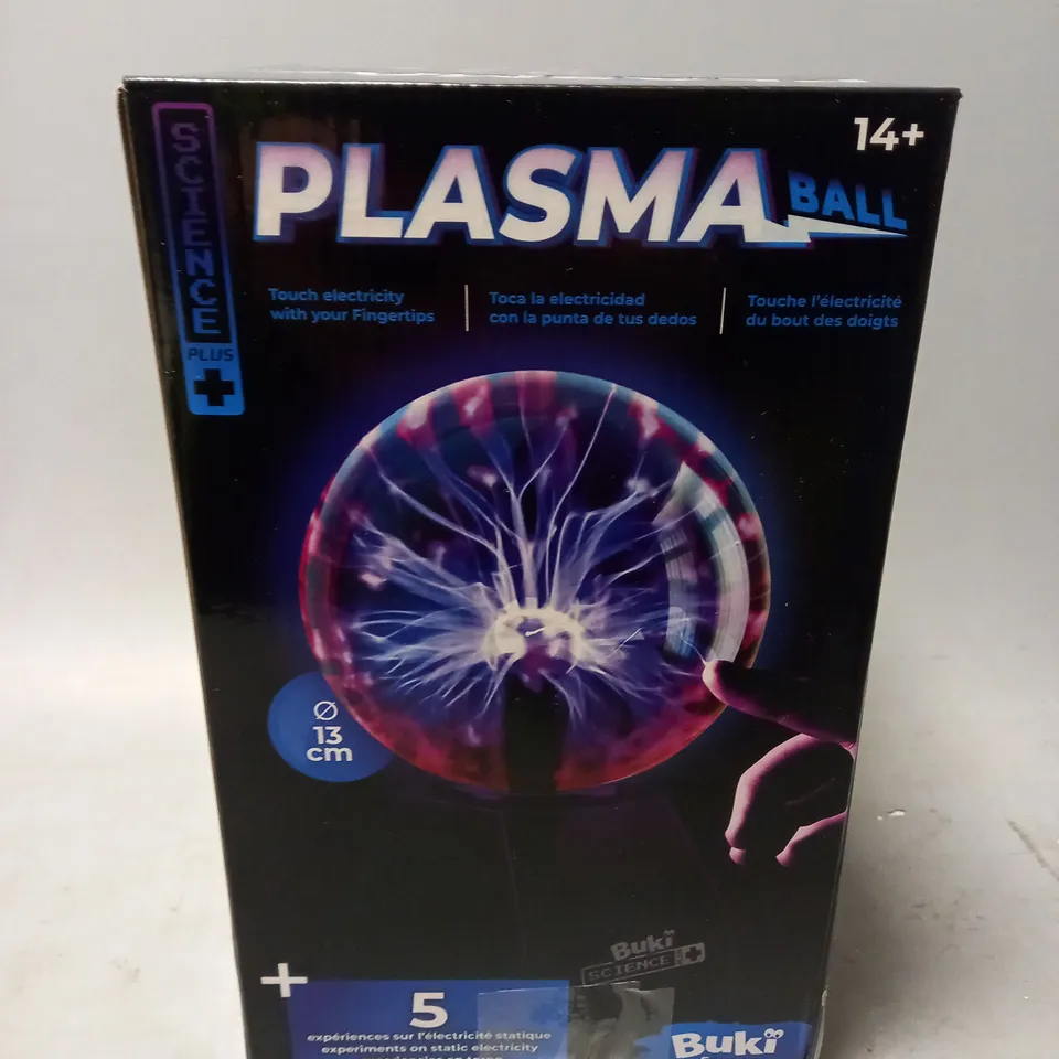 BOXED AND SEALED PLASMA BALL RRP £34.99