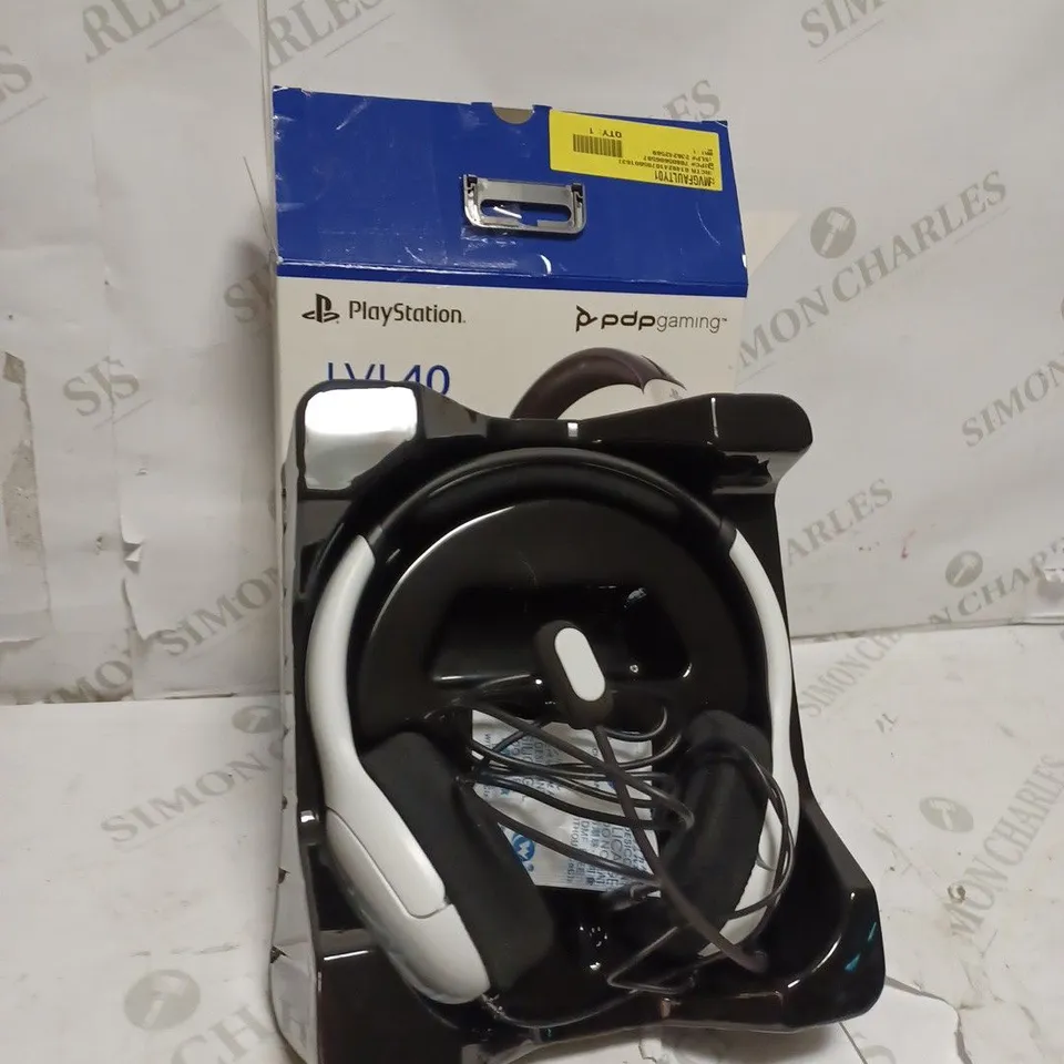 LOT OF 2 OXED PDP GAMING LVL40 WIRED STEREO GAMING HEADSET - PLAYSTATION 5 & 4 