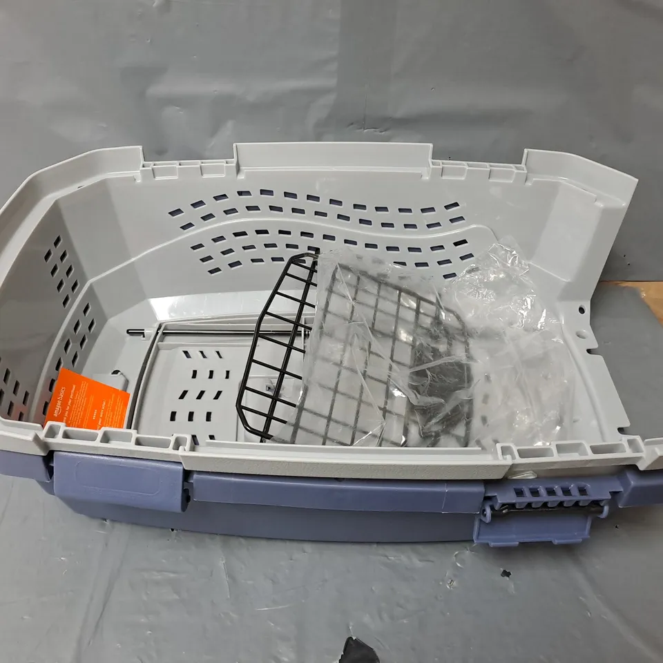 TWO-DOOR TOP-LOAD PET KENNEL