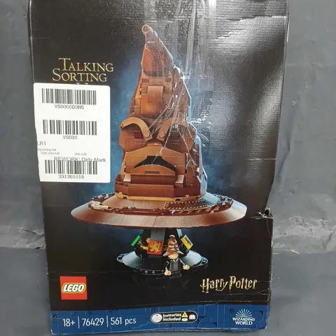 BOXED LEGO HARRY POTTER TALKING SORTING HAT - 76429