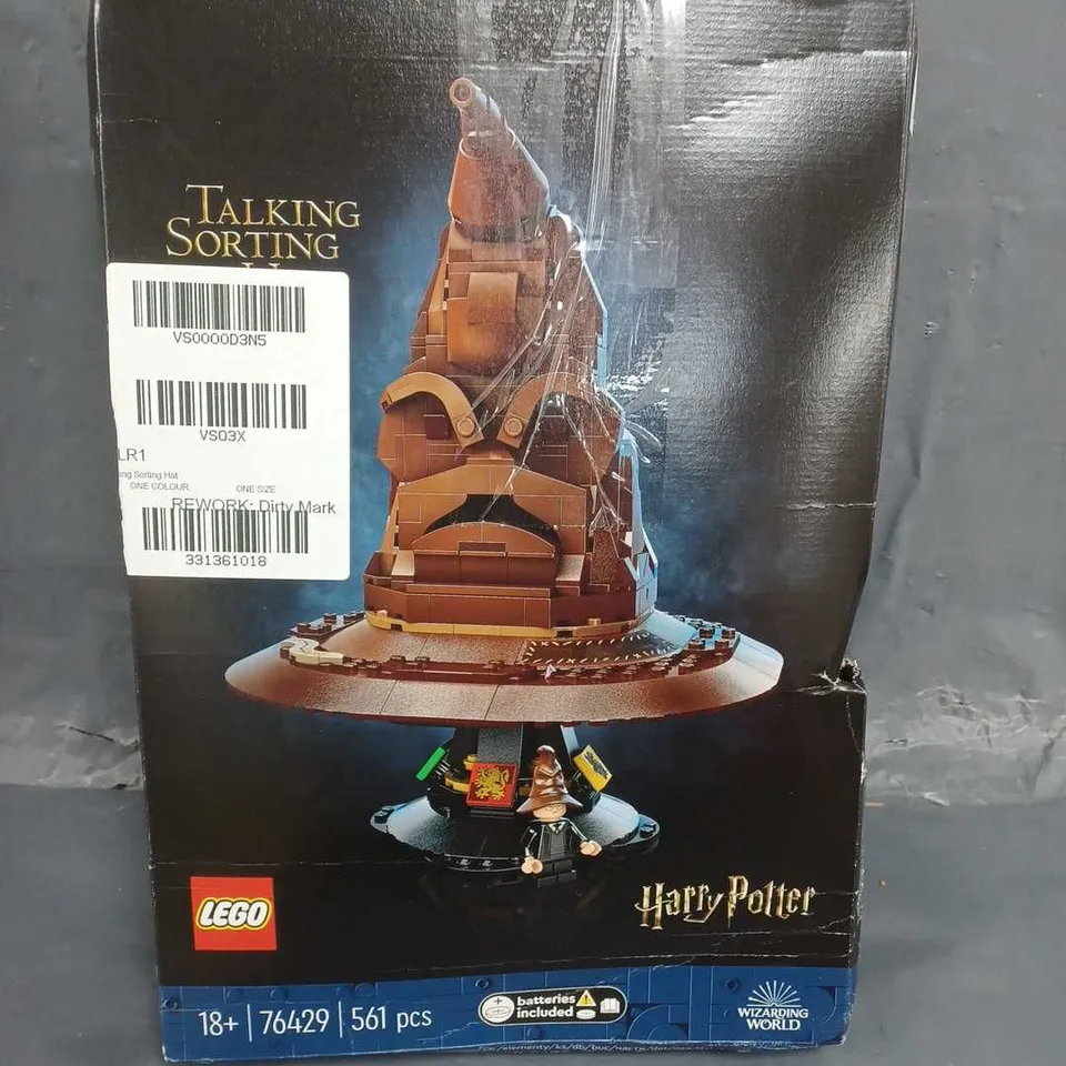 BOXED LEGO HARRY POTTER TALKING SORTING HAT - 76429 RRP £89.99