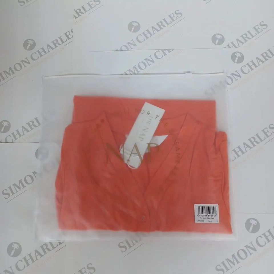 THE NAP CO STRETCH SLEEP DRESS IN BERRY SIZE S 