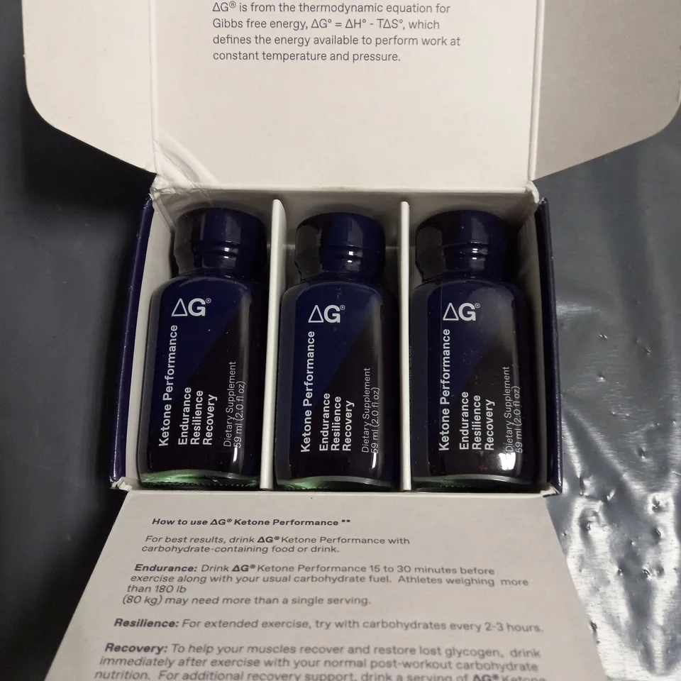 DELTAG KETONE PERFORMANCE DIETARY SUPPLEMENT 3PACK