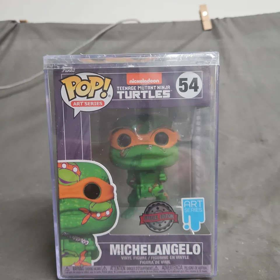 FUNKO POP! ART SERIES MICHELANGELO TMNT SPECIAL EDITION – BOXED FIGURE (54)