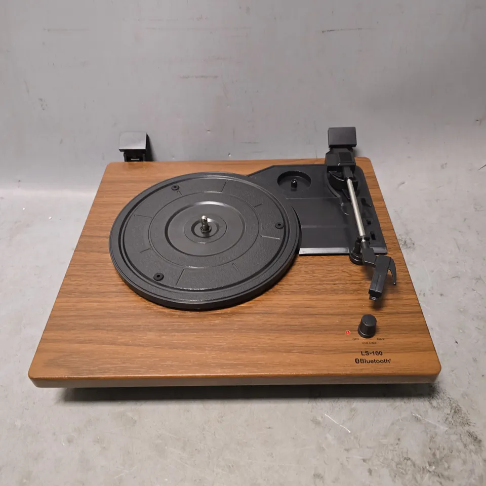 BOXED LENCO LS-100WD V2 BELT DRIVE TURNTABLE