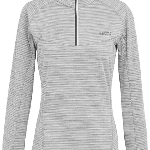REGATTA WOMENS YONDER II OUTDOOR ACTIVE FLEECE WHITE UK SIZE 16