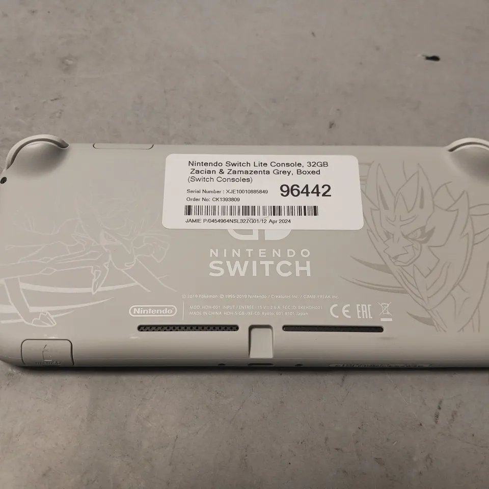 NINTENDO SWITCH LITE - POKEMON