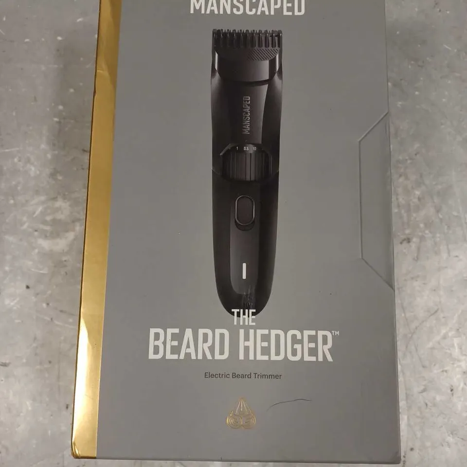 SEALED MANSCAPED THE BEARD HEDGER ELECTRIC BEARD TRIMMER